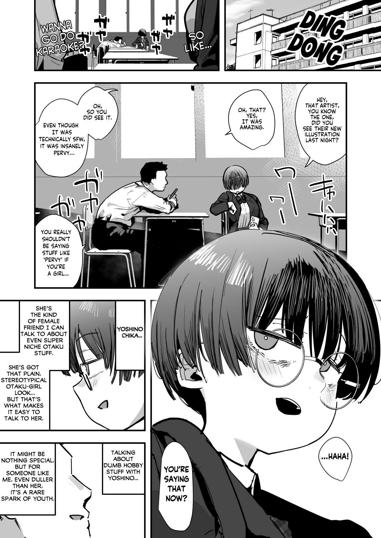 Hentai Manga Comic-My best friend was into the "cock-sniffing doujin" that I love! And now we're pervy sex friends!-Chapter 1-2